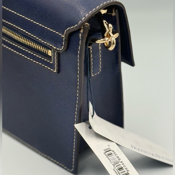 Dooney & Bourke East West Crossbody Bag in Saffiano Leather NWT - Picture 9 of 13